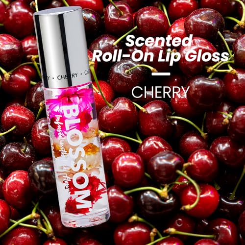 Blossom Scented Clear High Shine Lip Oil for Lip Moisturizing
| Non Sticky Blossom Roll on Lip Gloss Infused with Real